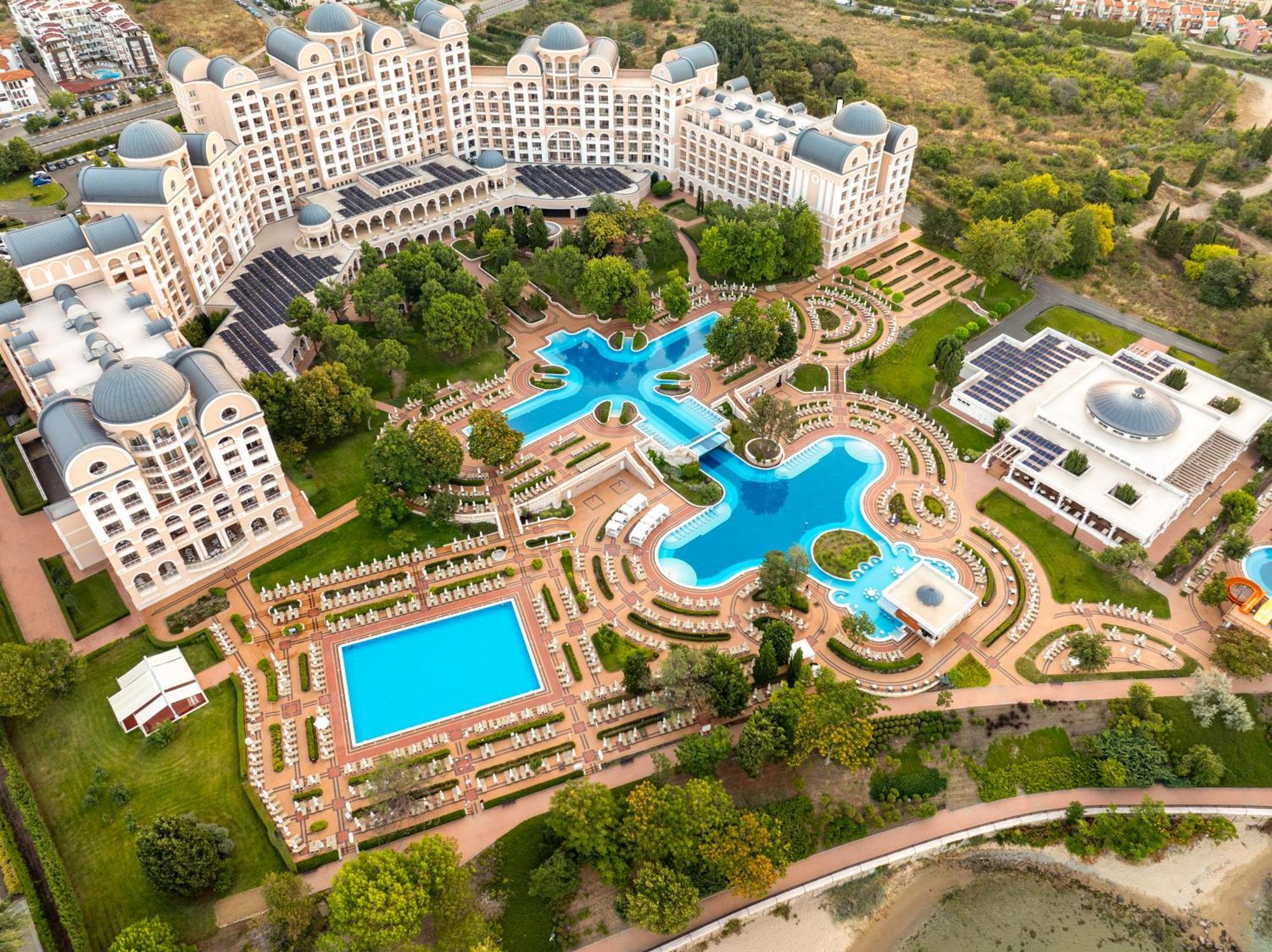 Dreams Sunny Beach Resort And Spa Экстерьер фото The hotel from the air